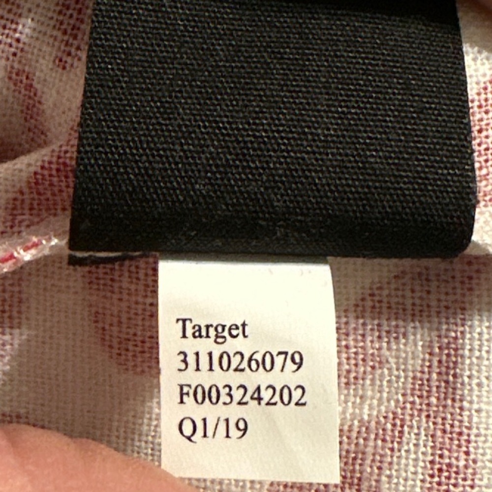 Who What Wear Women’s Red & Off White Linen Blend Sleeveless Ruffle Size XL NWT - Picture 10 of 10